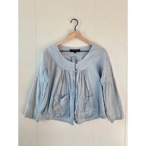 J.P. & Mattie Blouse with Pockets